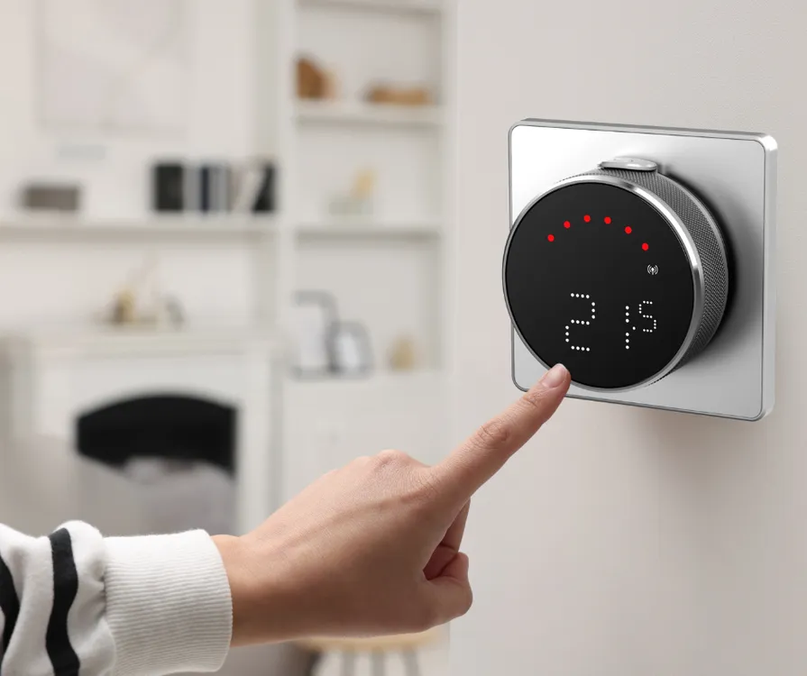 Smart thermostat install