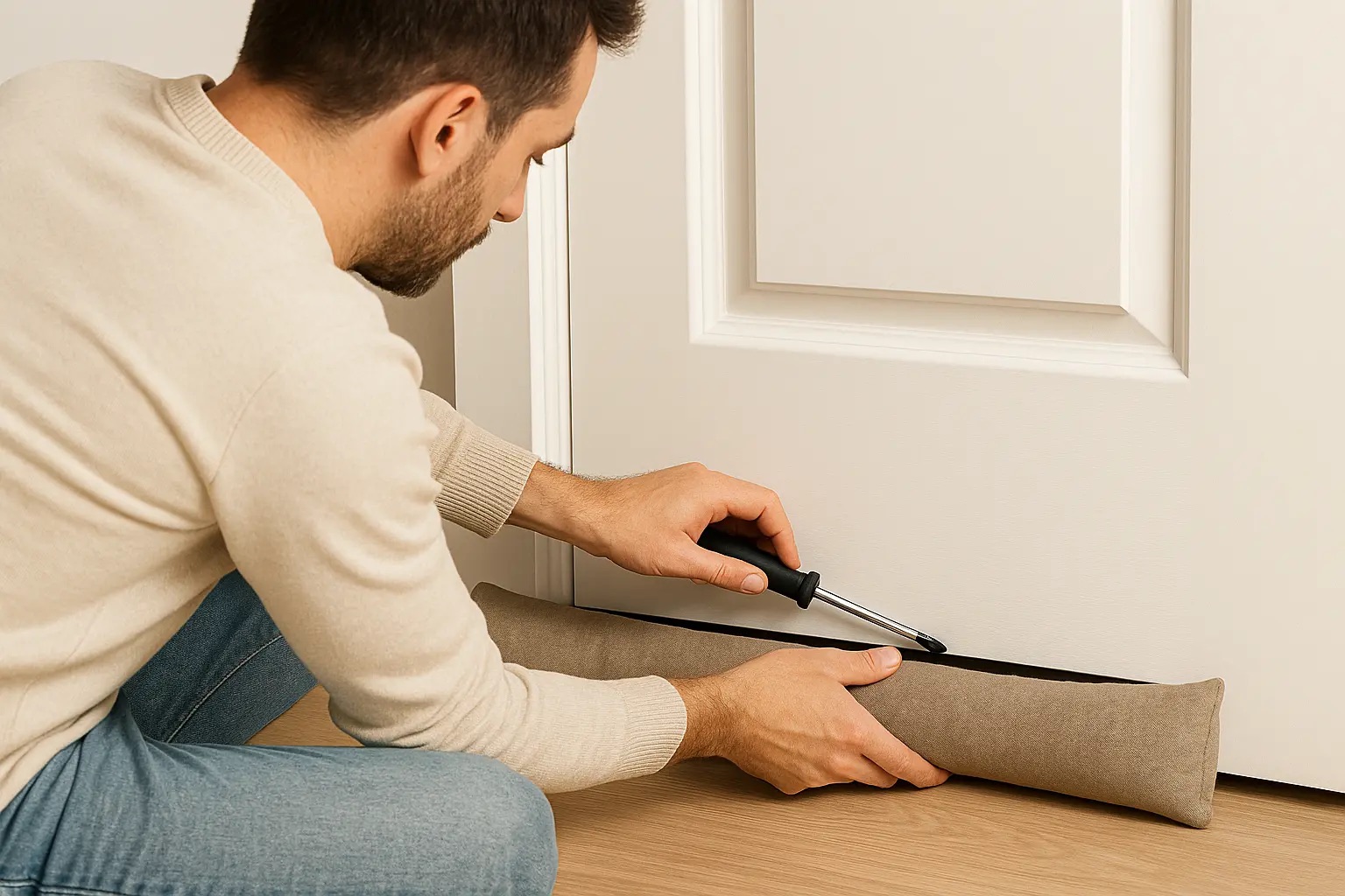 Fix a draughty window / door